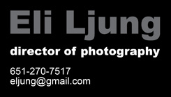 Eli Ljung Director of Photography
